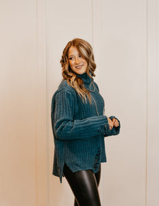 The Tally Distressed Sweater