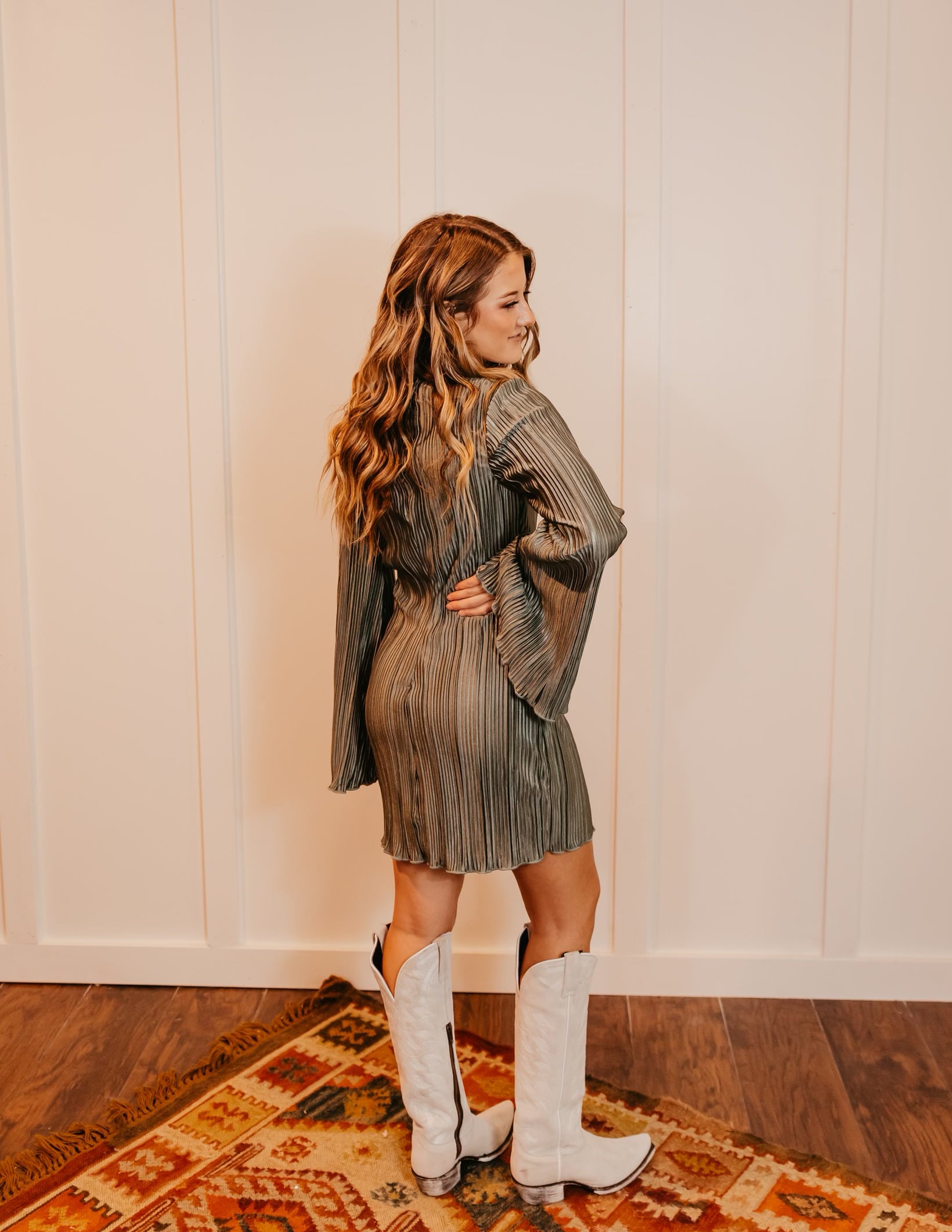 The Jones Satin Dress