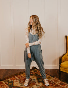 The Jolie Jumpsuit - Blue