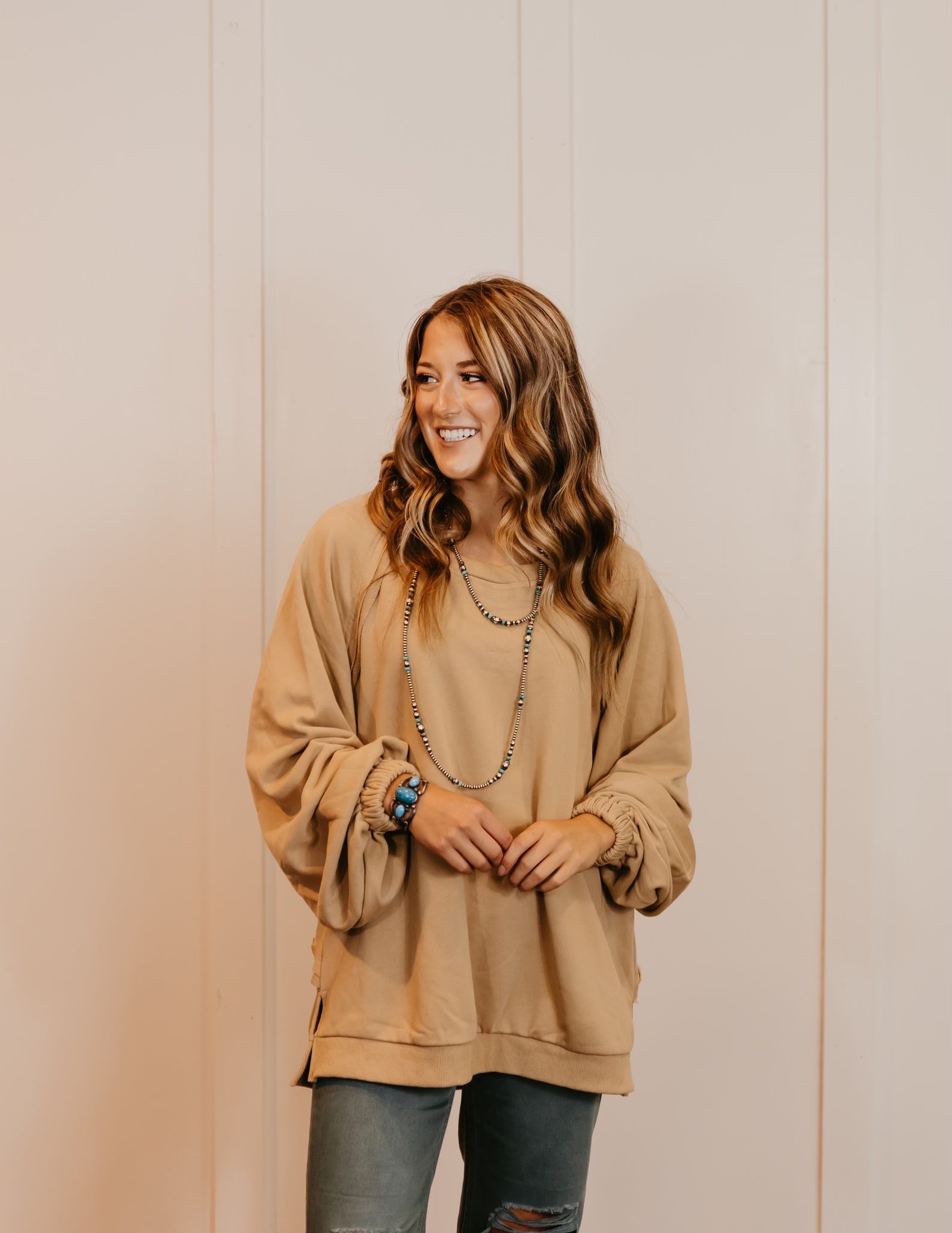 The Rio Cross Back Sweatshirt