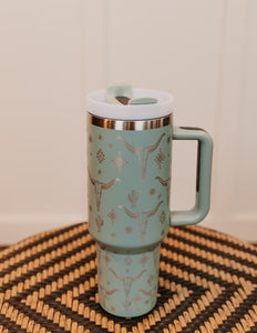 The Western Engraved Dupe Tumblers {multiple colors}