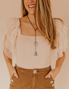 The Letty Flutter Top