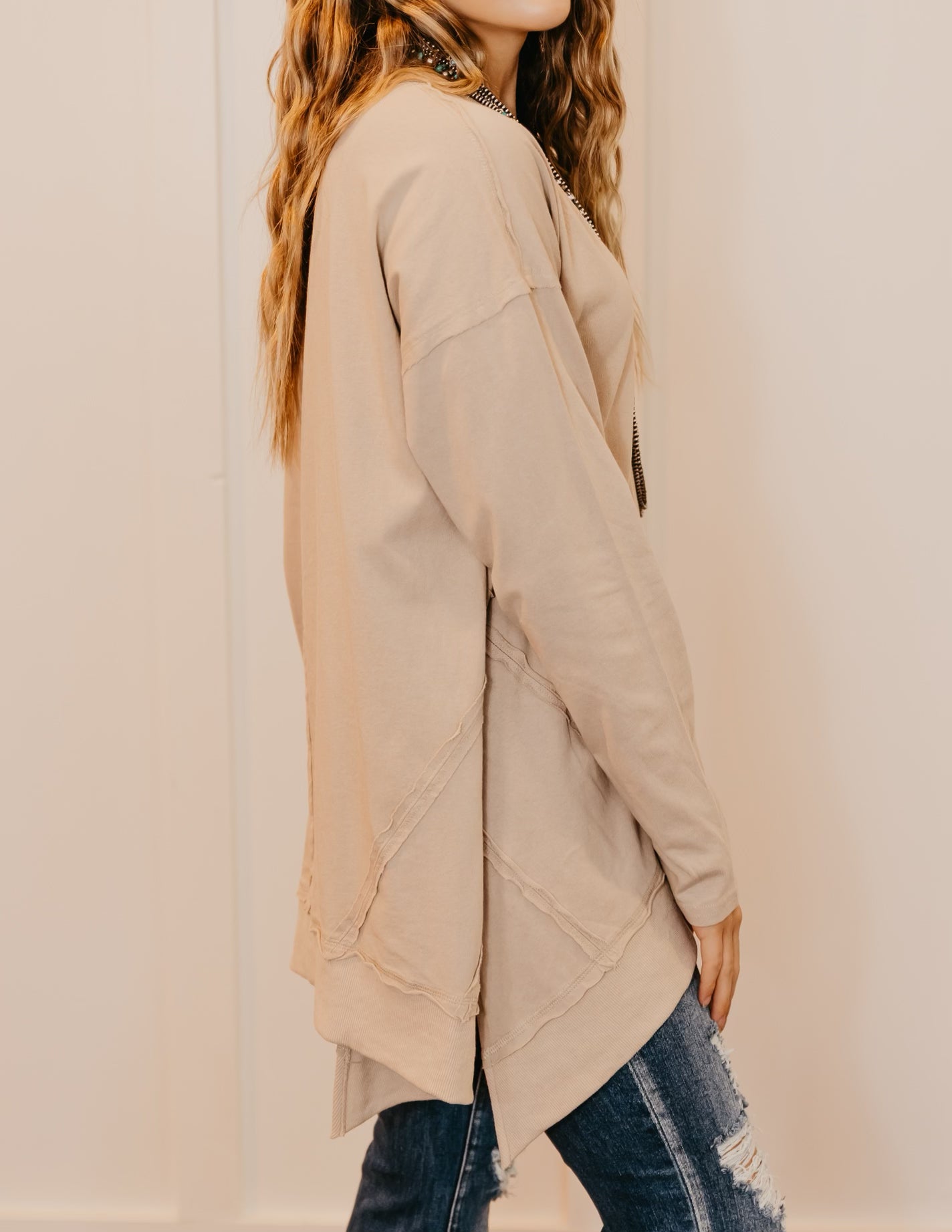 The Drew Sharkbite Top {multiple colors}