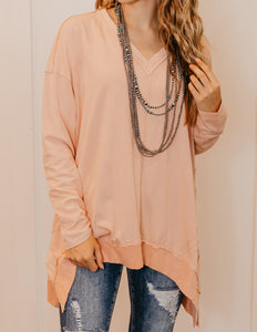 The Drew Sharkbite Top {multiple colors}