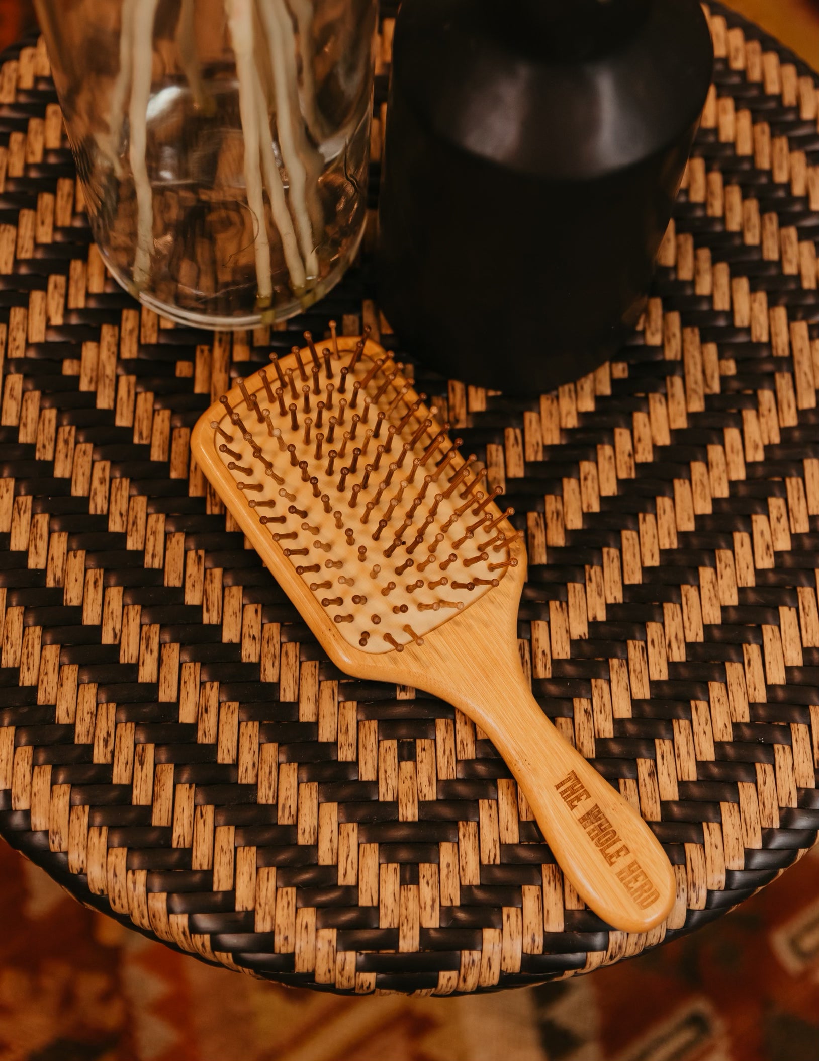 Pendleton Tooled Hair Brush