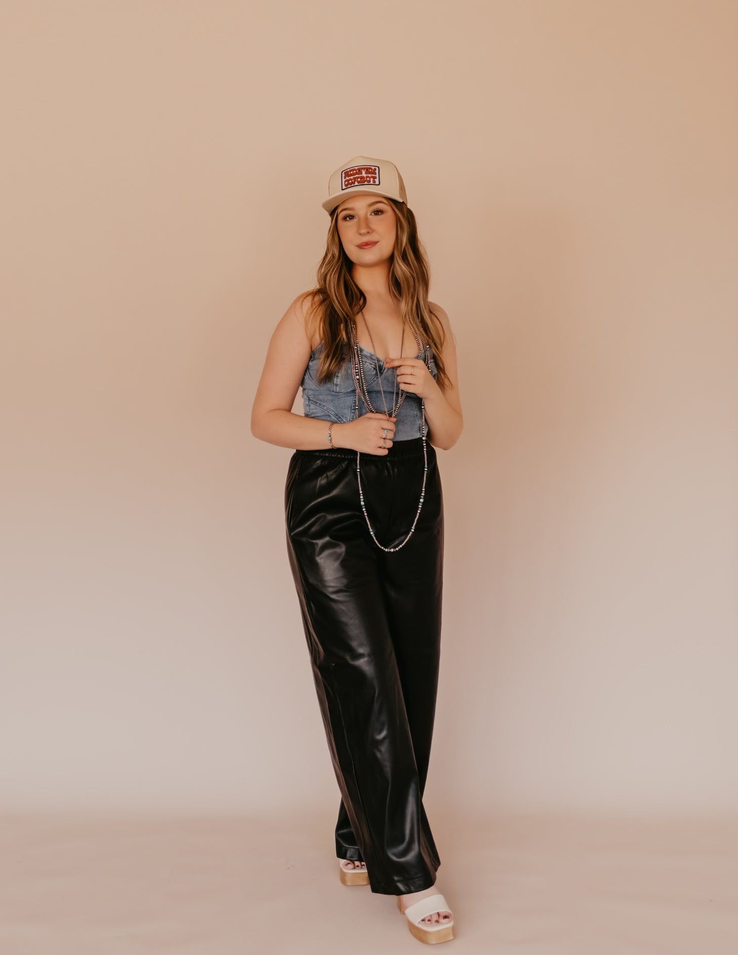 The Cody Faux Leather Pant
