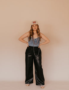 The Cody Faux Leather Pant