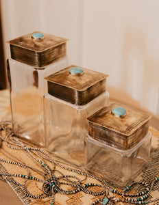 The Turquoise Canisters