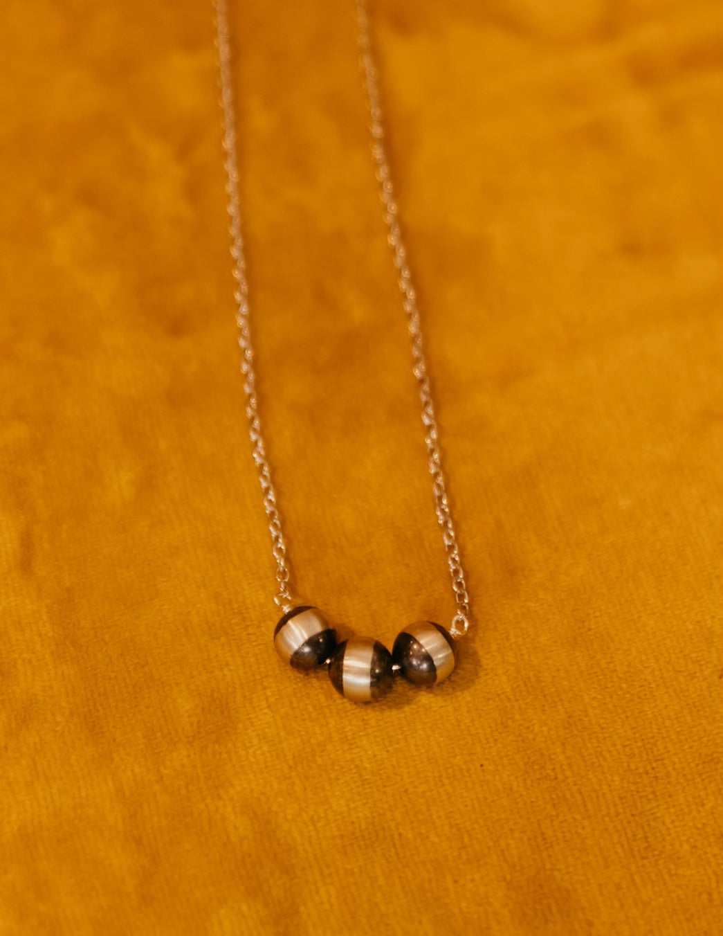 8mm Navajo Pearl Everyday Necklace