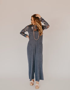 The Denim Jumpsuit