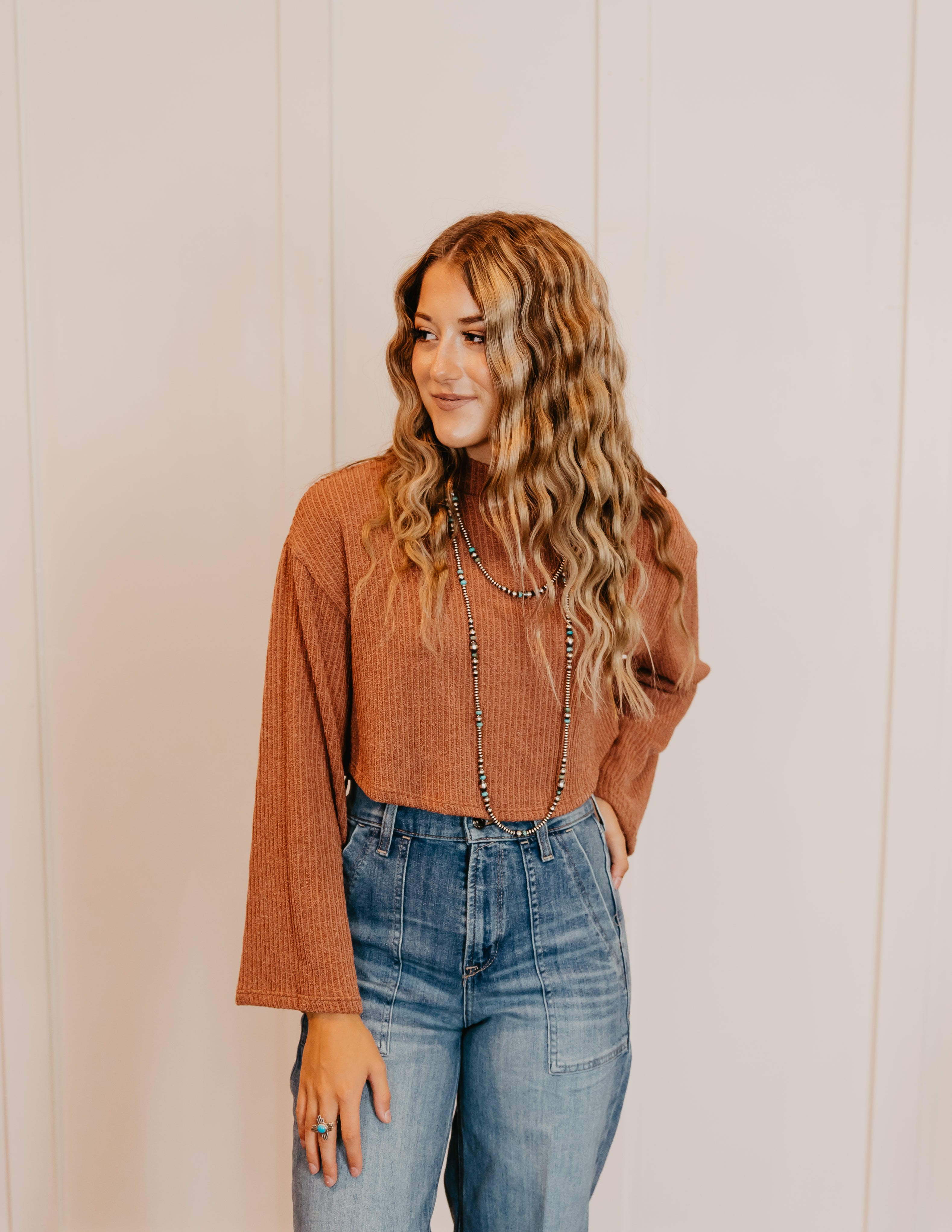 The Henna Crop Sweater