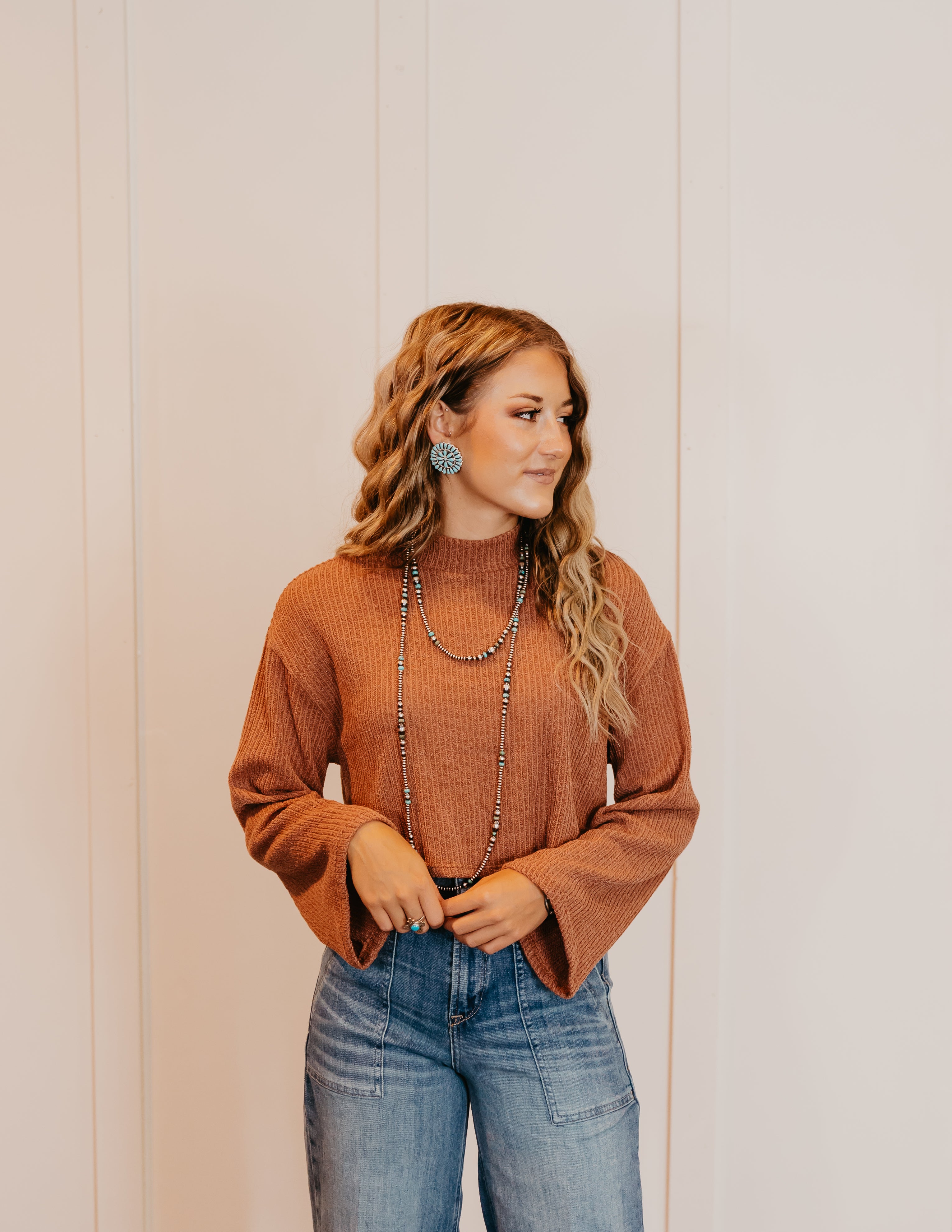 The Henna Crop Sweater