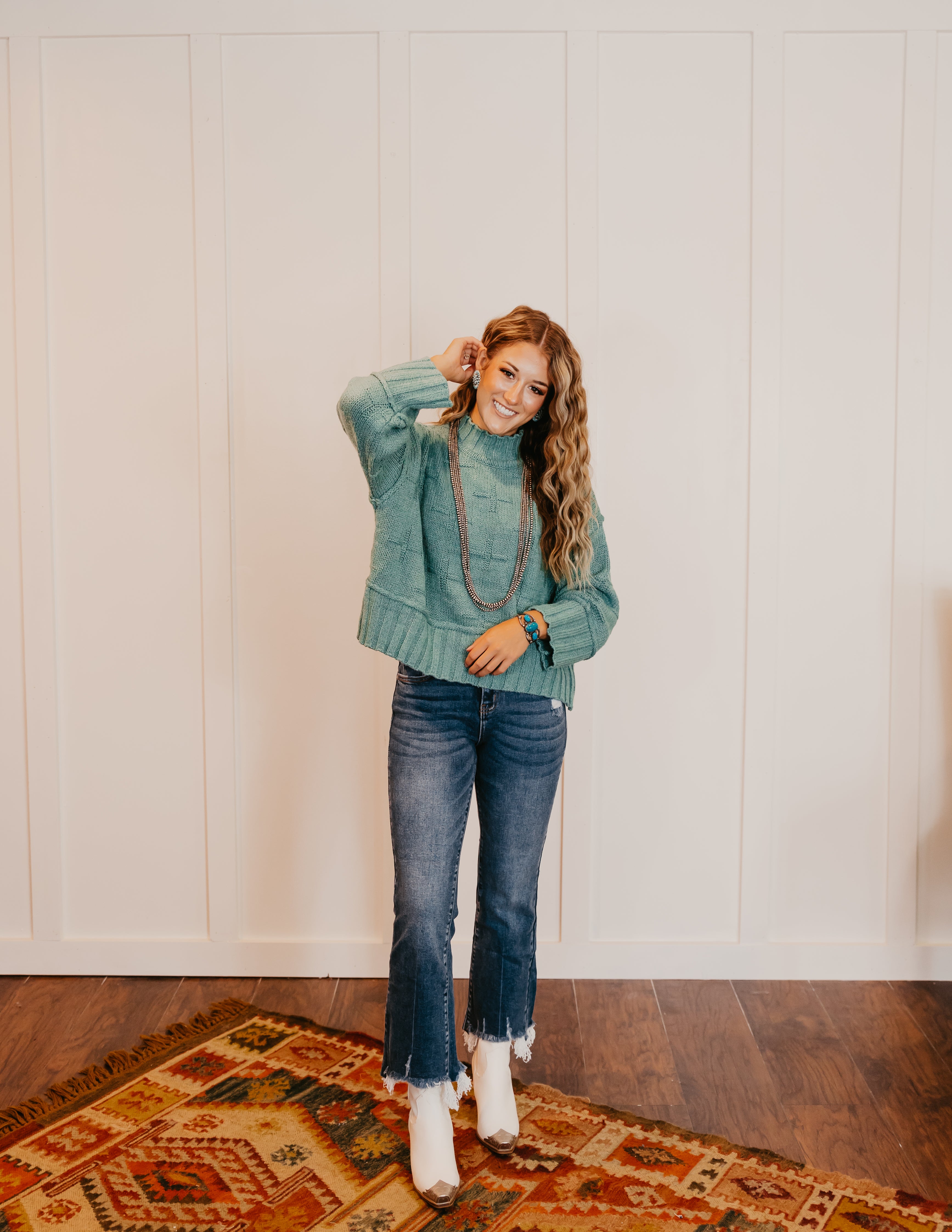 The Cross Sweater {multiple colors}