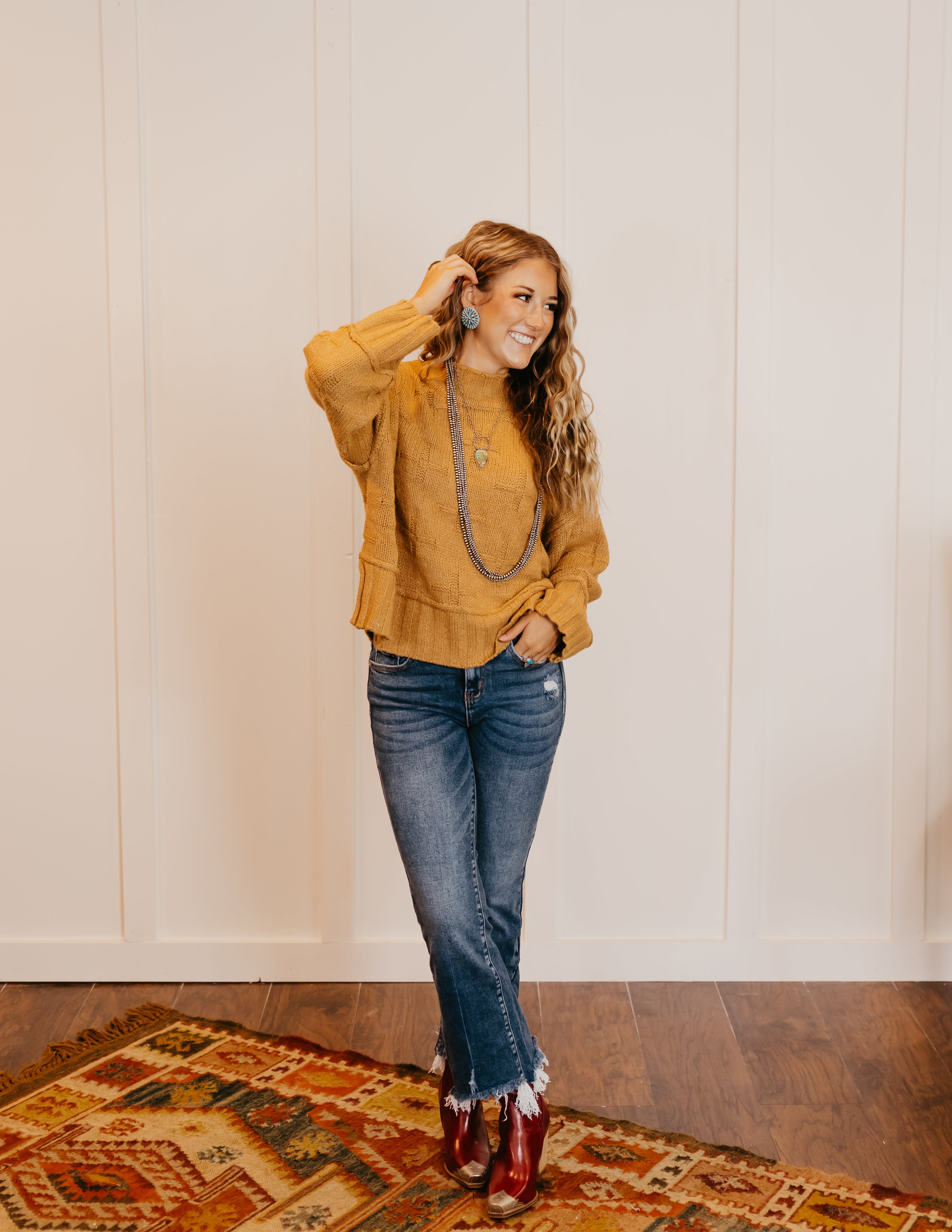 The Cross Sweater {multiple colors}