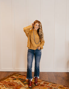 The Cross Sweater {multiple colors}