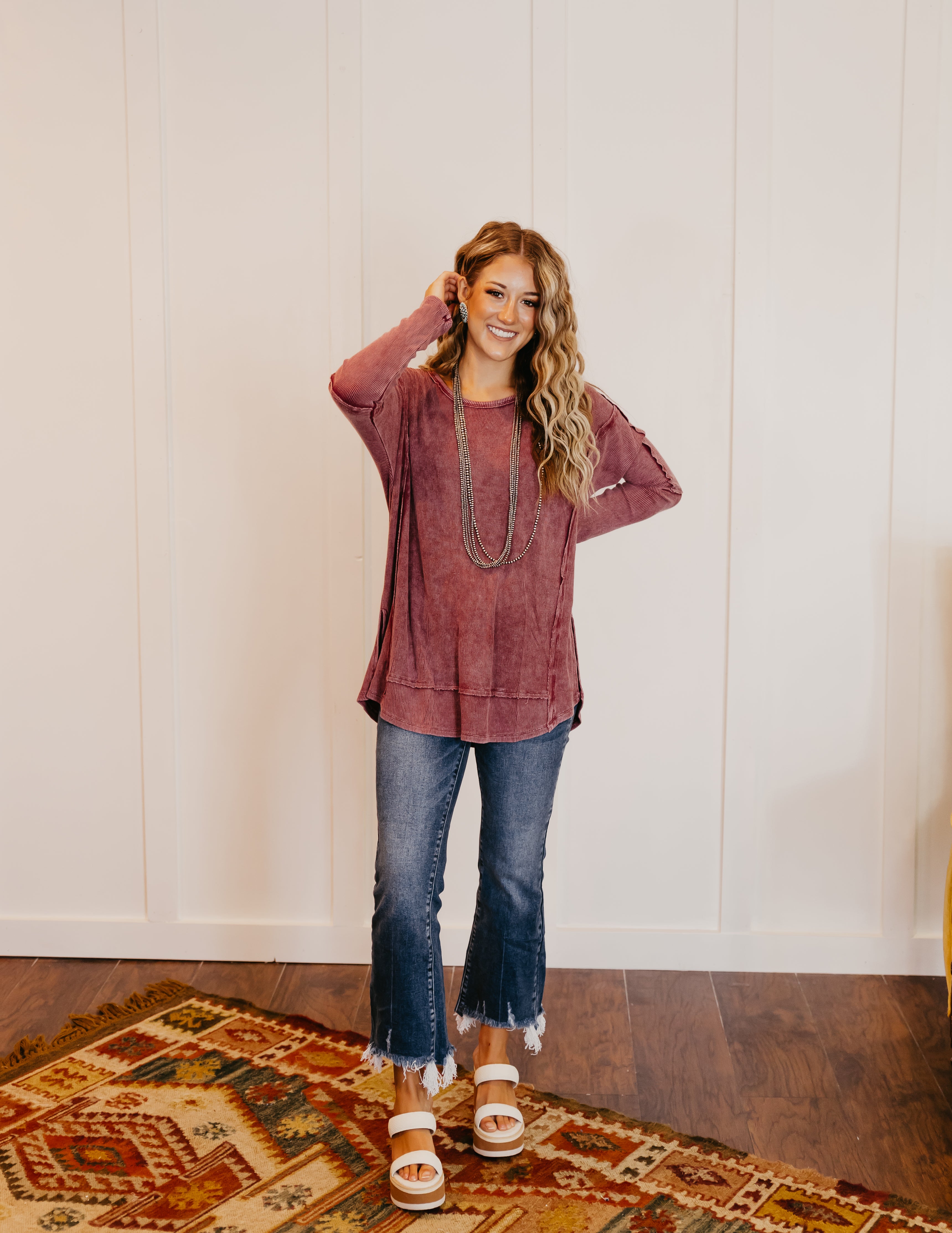 The Paylen Top {multiple colors}