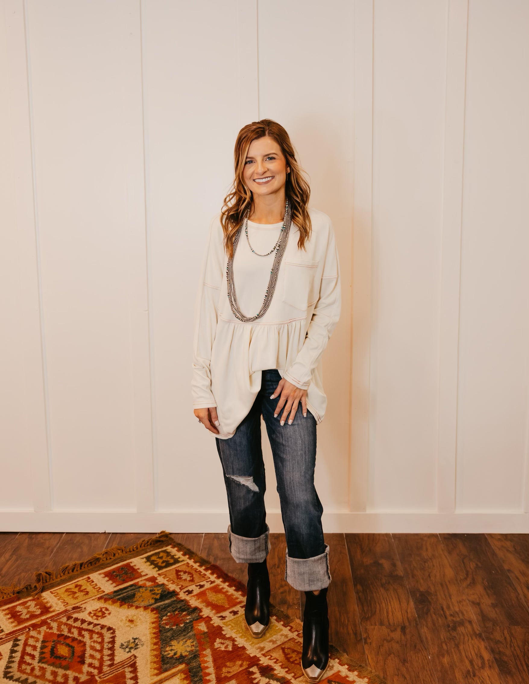 The Olivia Knit Top {multiple colors}