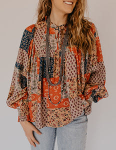 The Wise Patchwork Blouse