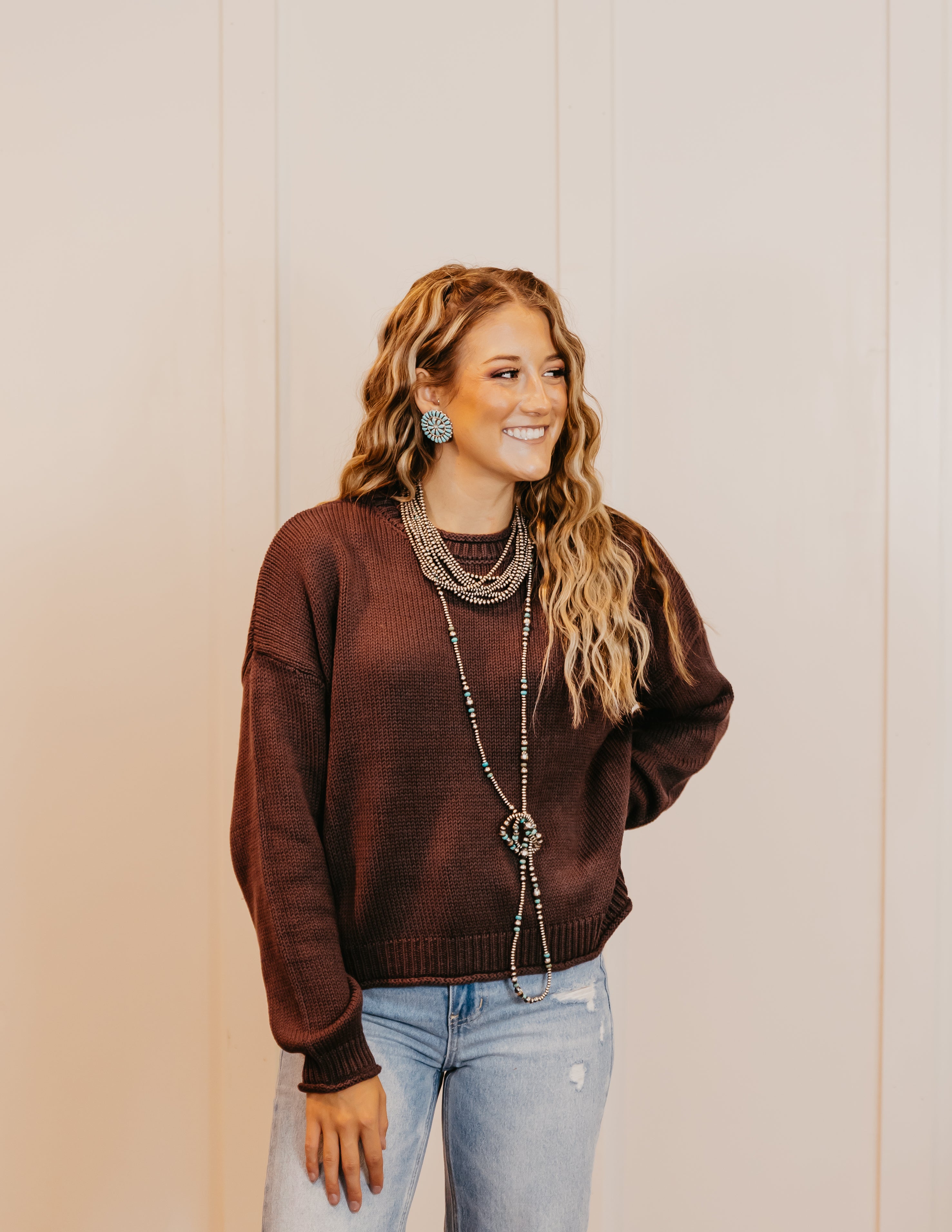 The Natalie Sweater {multiple colors}
