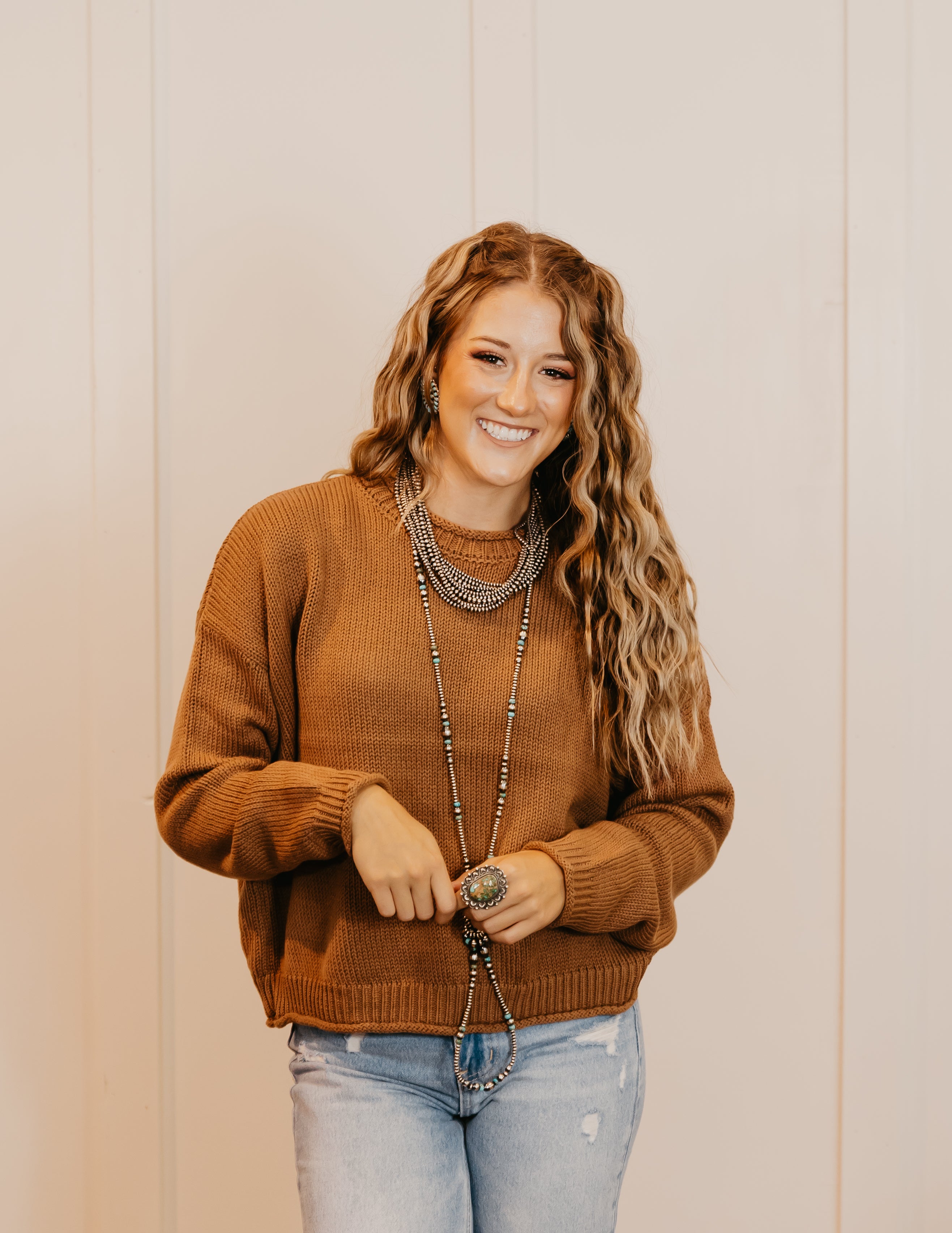 The Natalie Sweater {multiple colors}