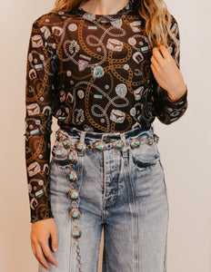 The Cowboy Lux Top