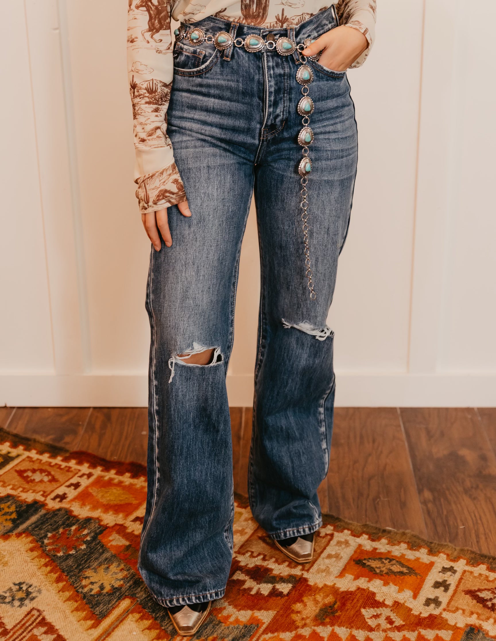 90's 2025 flare jeans