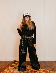 The Cody Faux Leather Pant