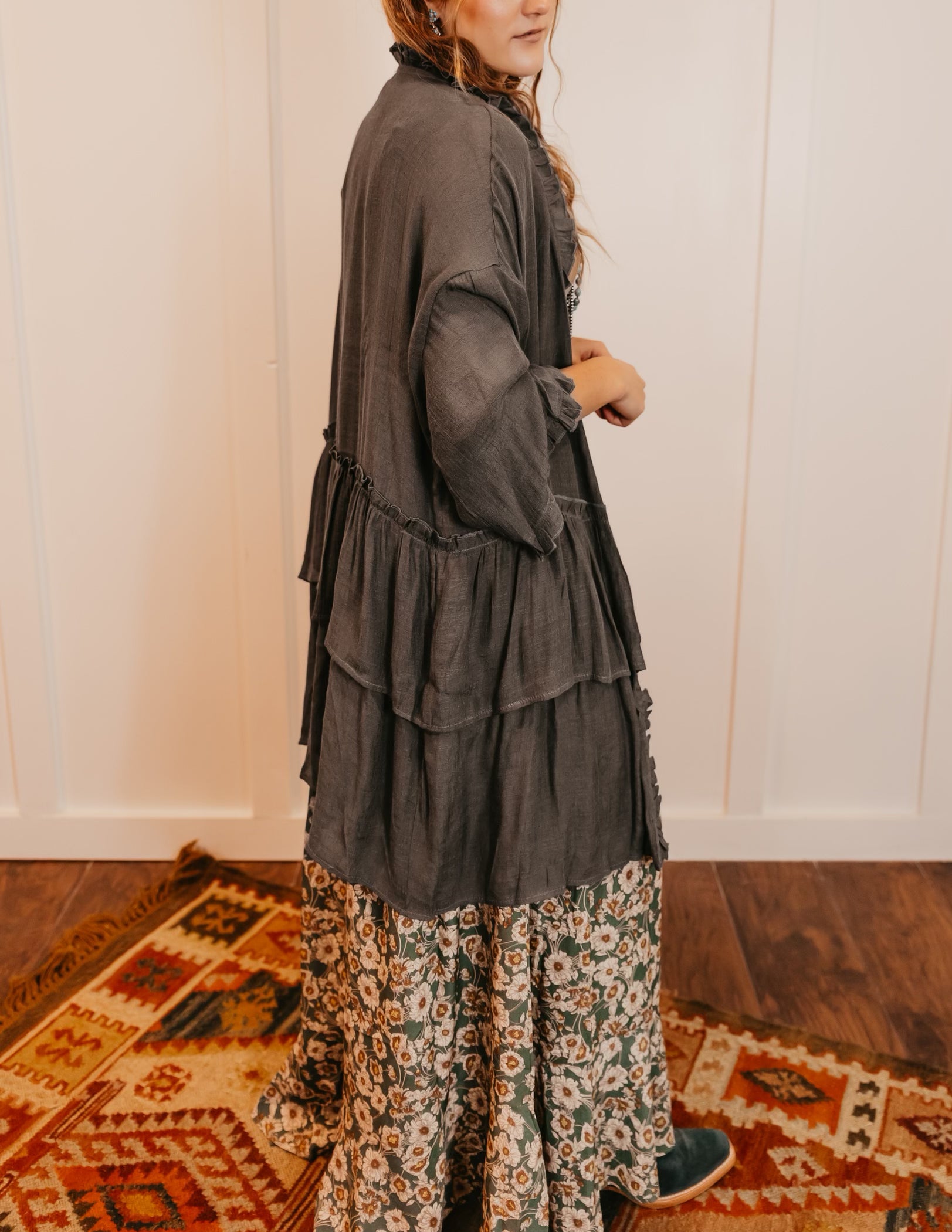 The Hilo Ruffle Cardi