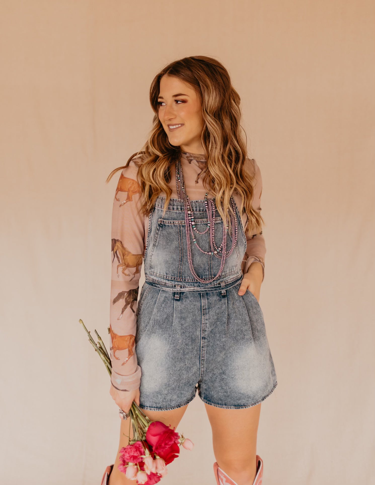 The Denim Romper