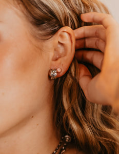 The Opal Stud - Pink