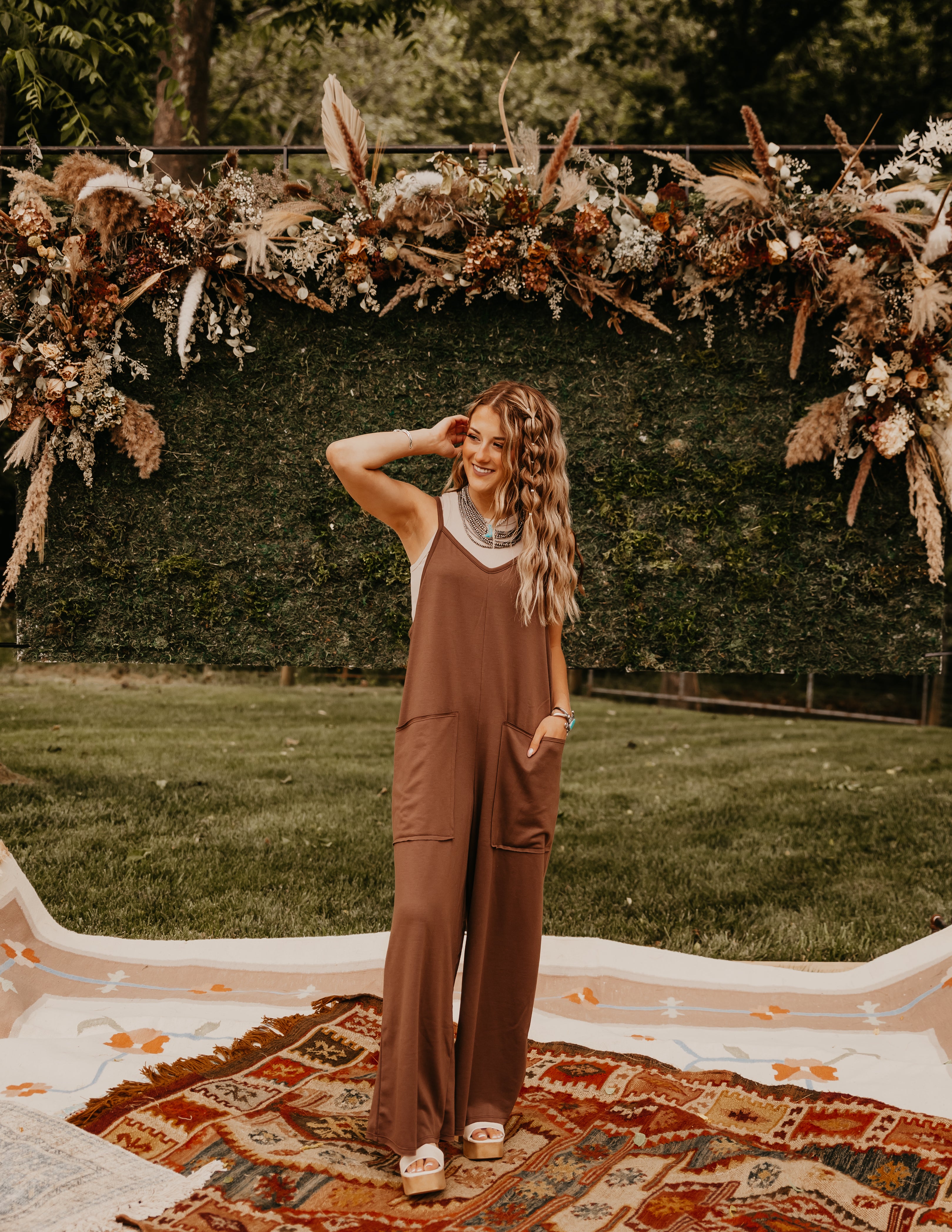 The Luca Overall Jumpsuit {multiple colors}