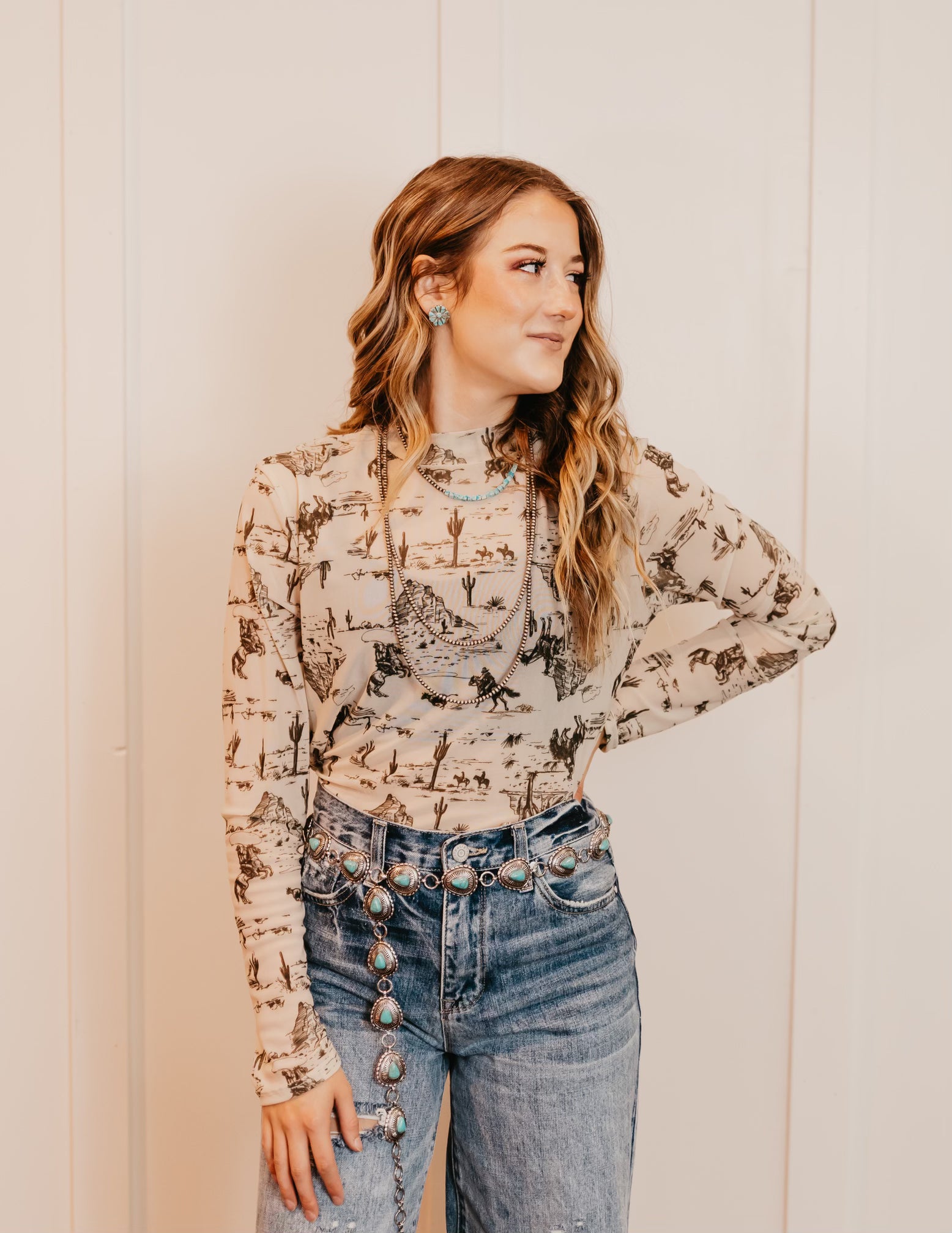 The Billings West Mesh Top