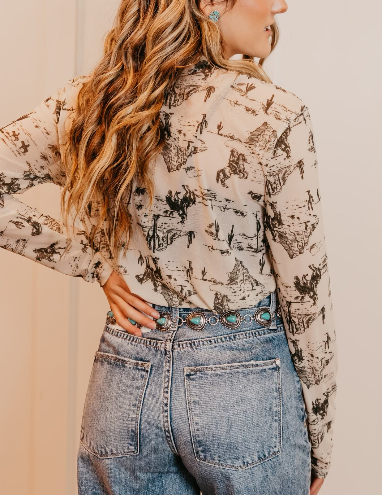 The Billings West Mesh Top