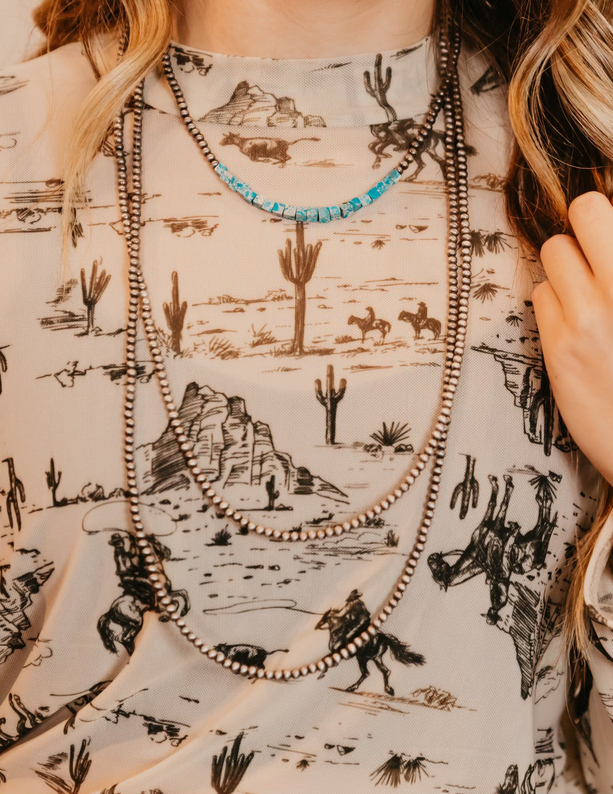 The Billings West Mesh Top