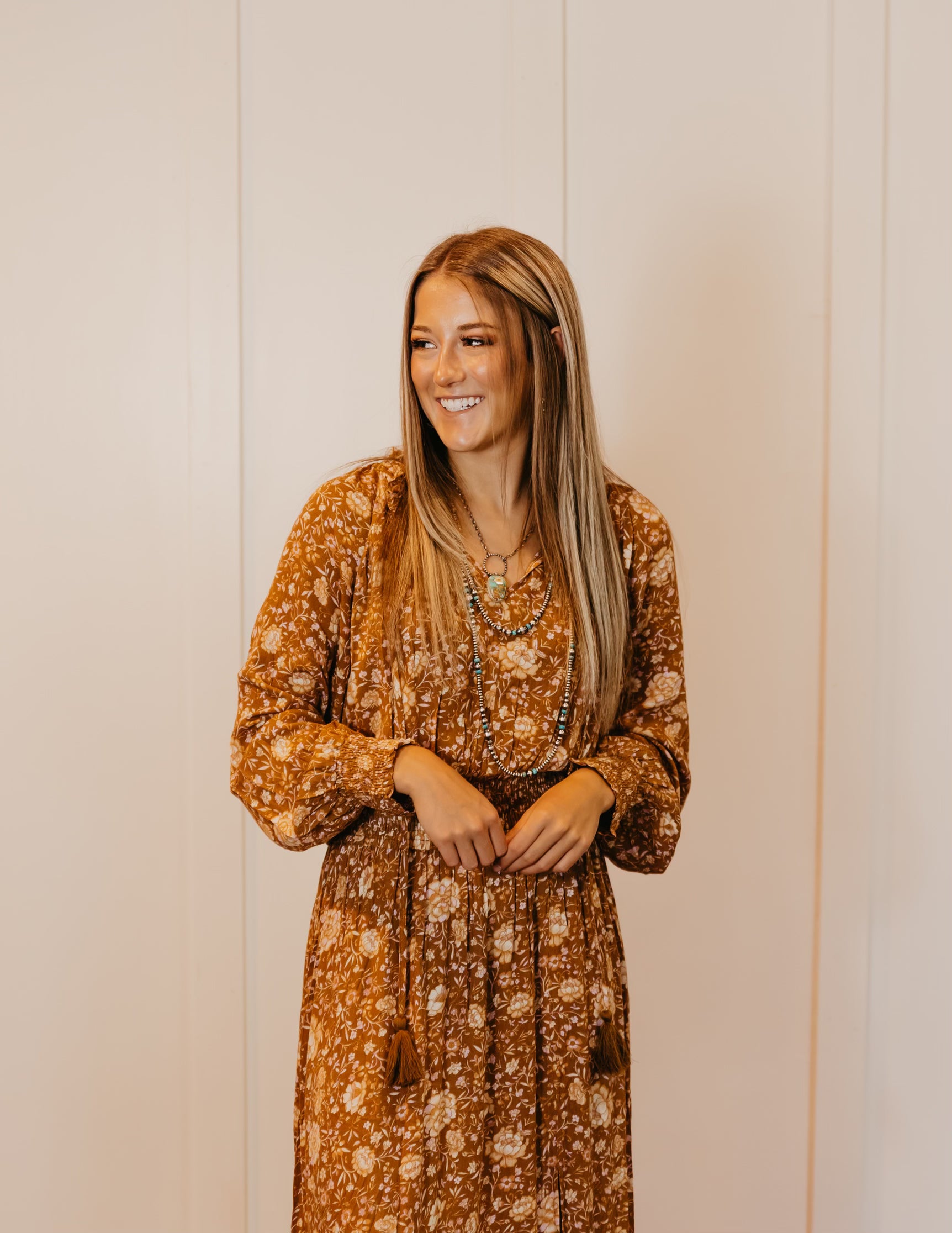 The Midland Floral Dress