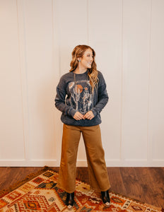 Western Cowboy Crew - Navy