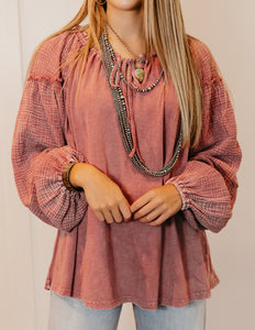 The Dried Rose Top