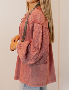 The Dried Rose Top