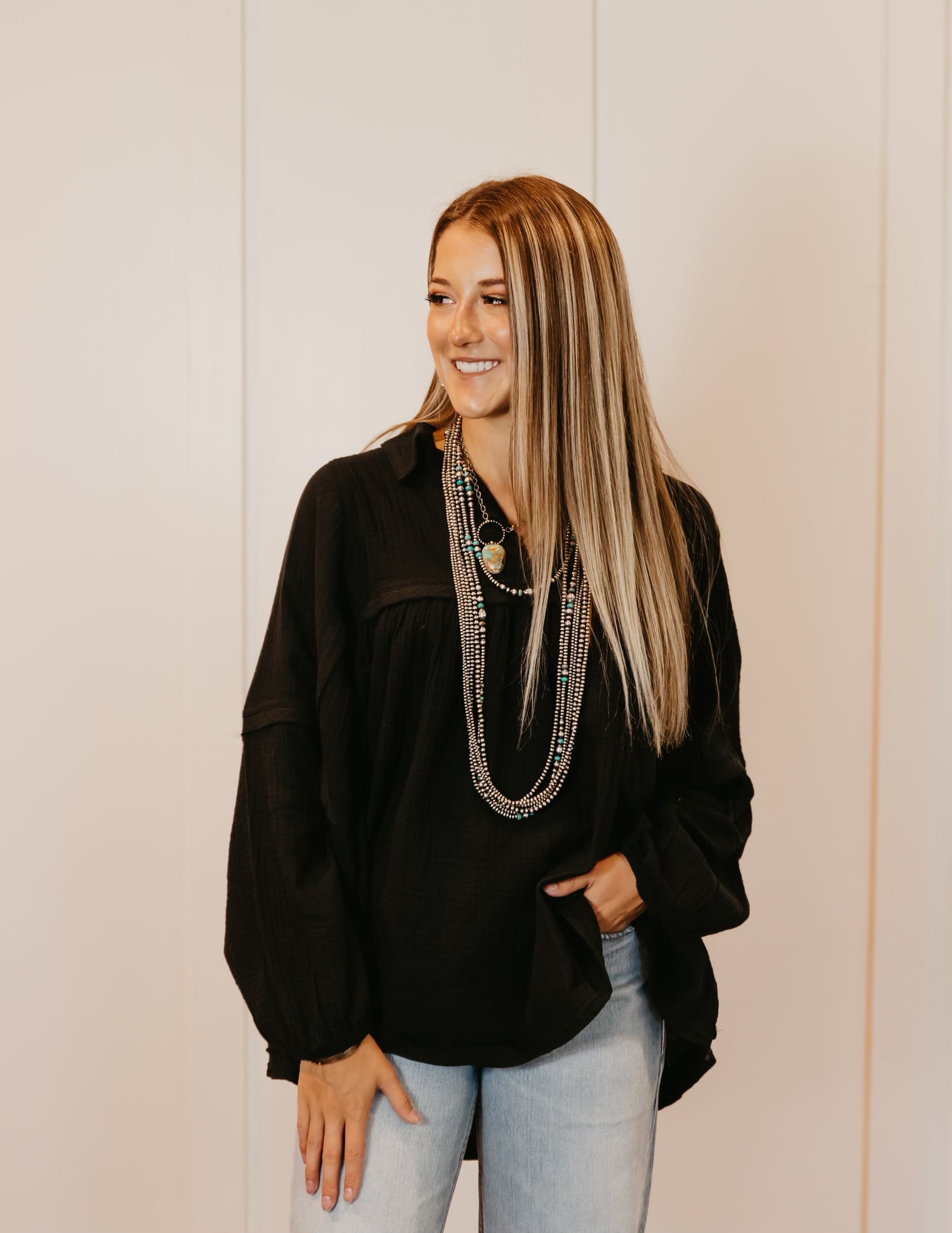 The Hollins Peplum Top {weekly deal}