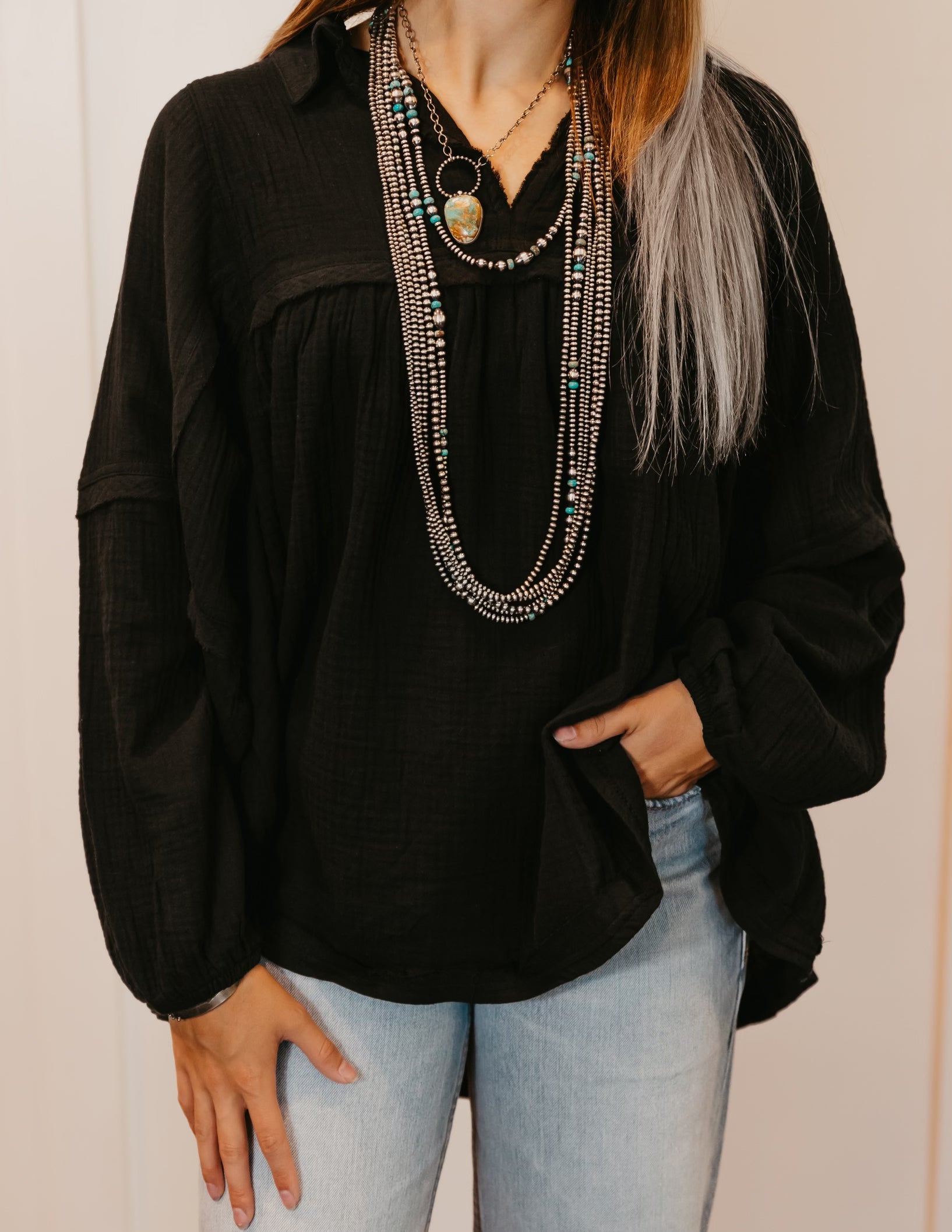 The Hollins Peplum Top {weekly deal}