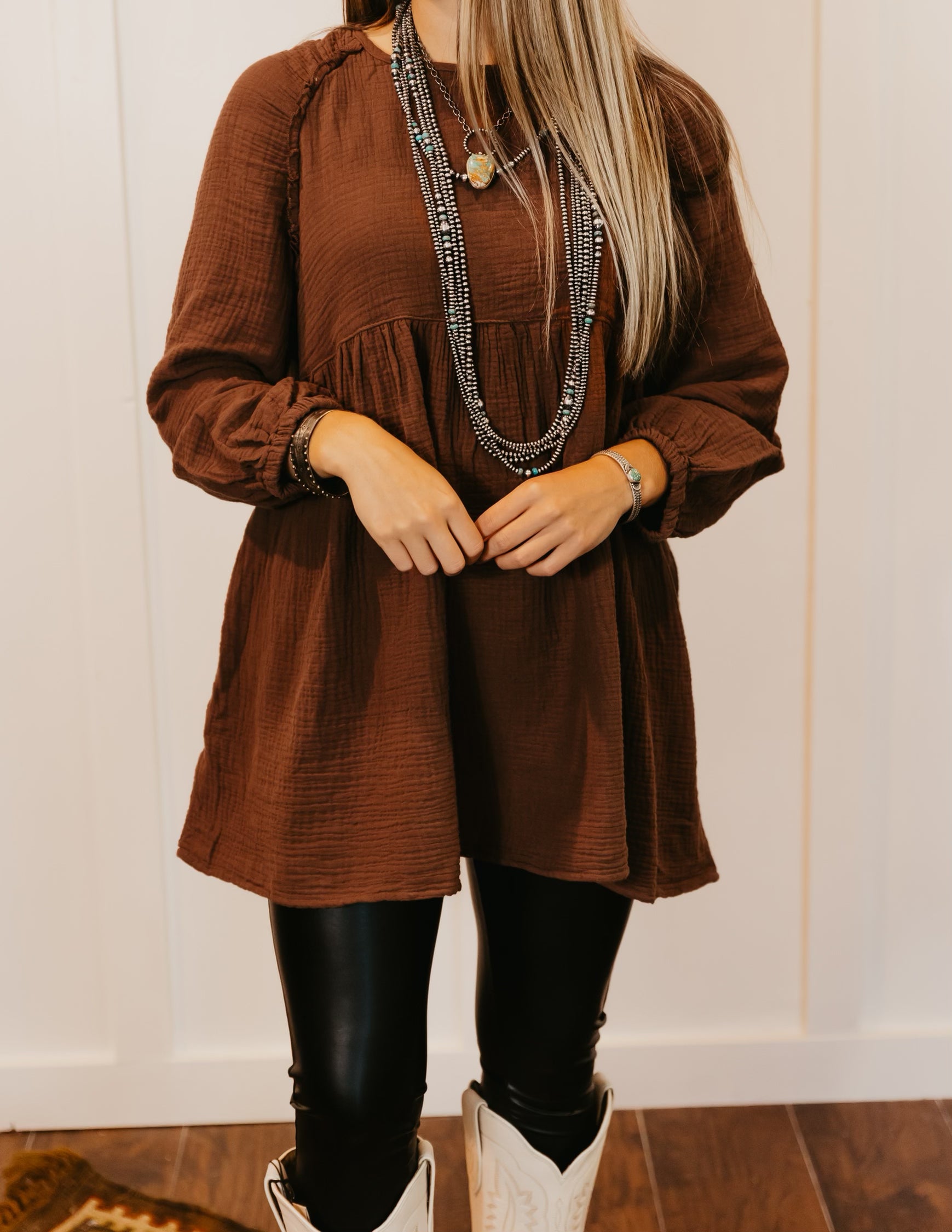 The Myra Raglan Tunic {multiple colors}