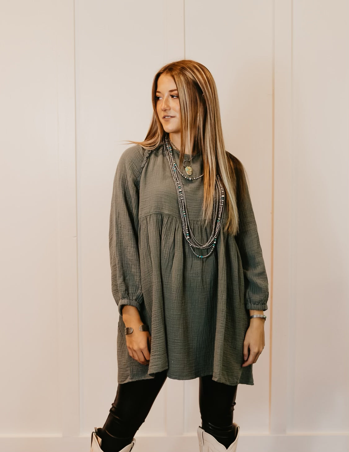 The Myra Raglan Tunic {multiple colors}