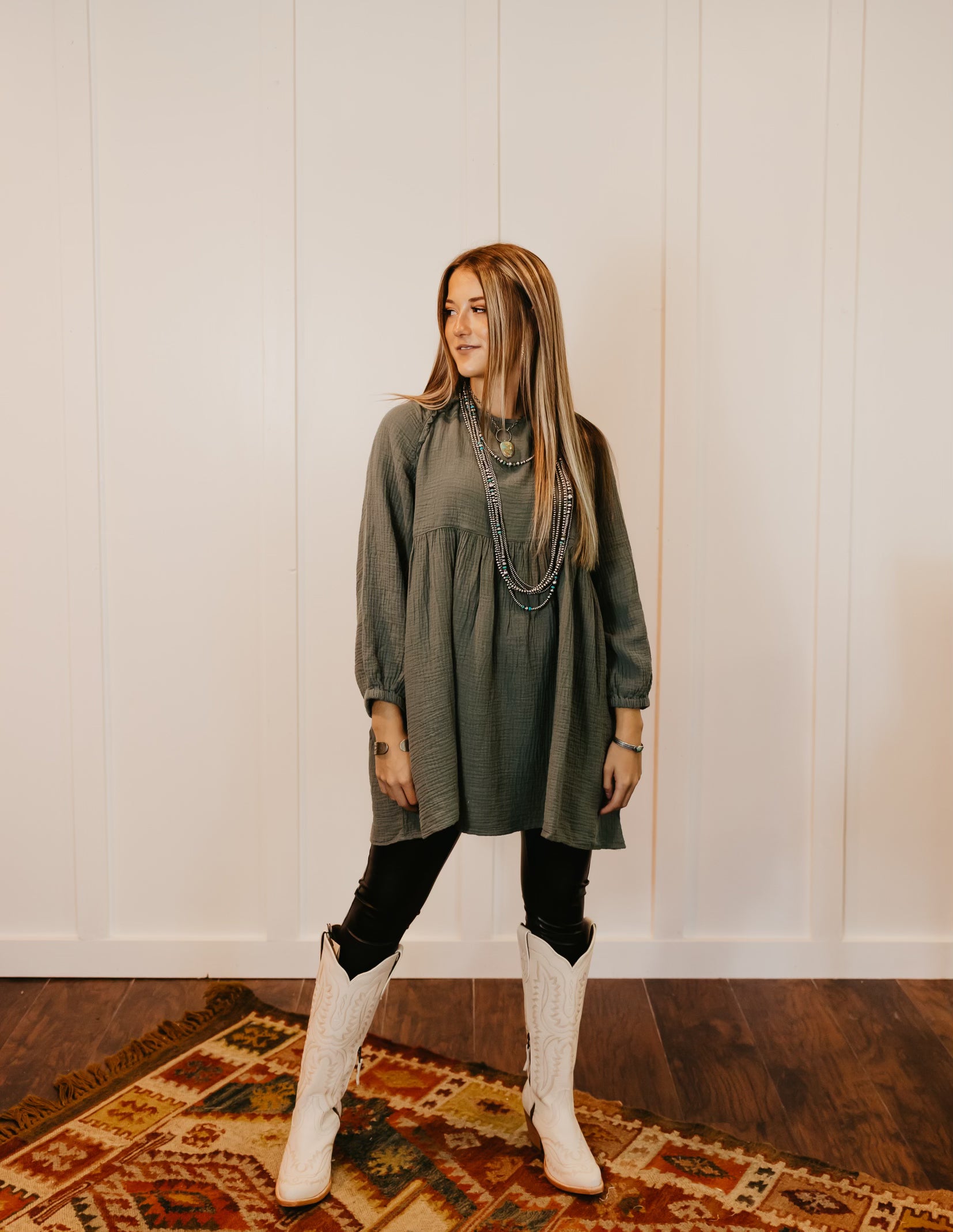 The Myra Raglan Tunic {multiple colors}