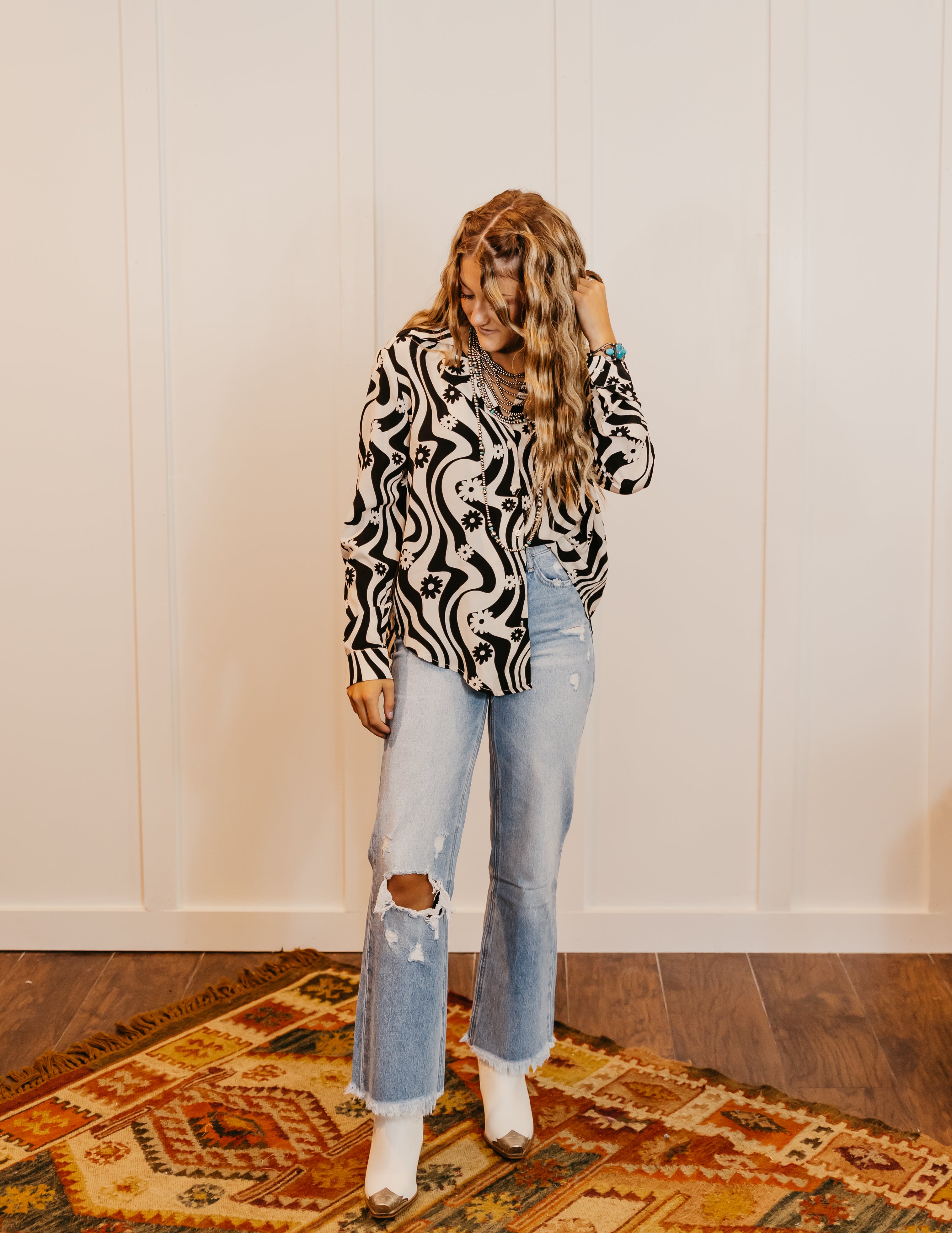 The Remy Retro Blouse