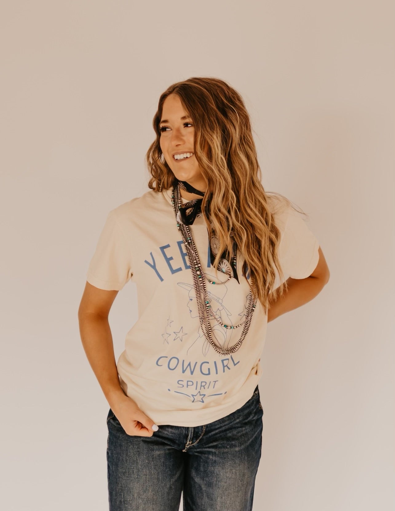 YeeHaw Cowgirl Spirit Tee