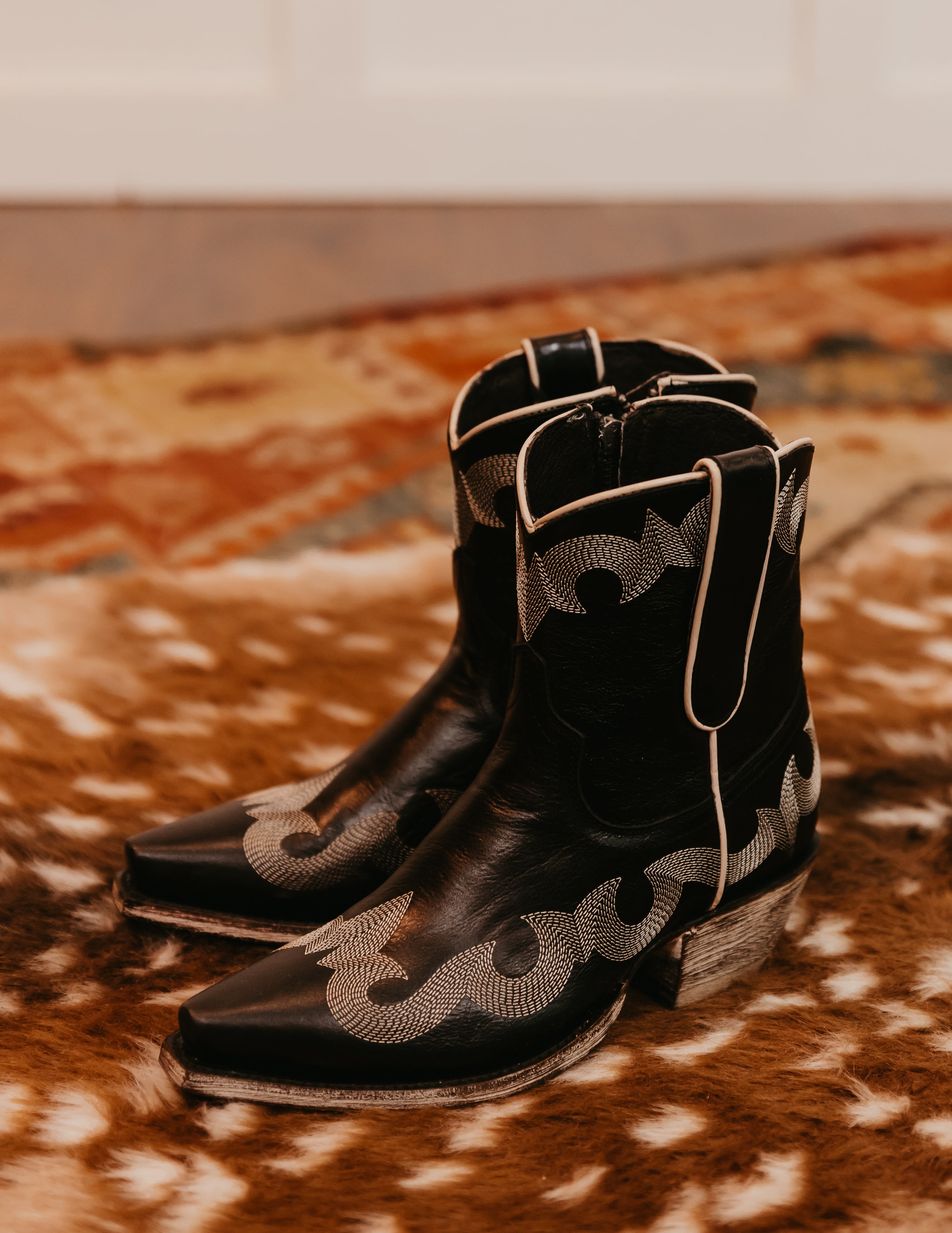 Mossil Negro Bootie by LIBERTY BLACK