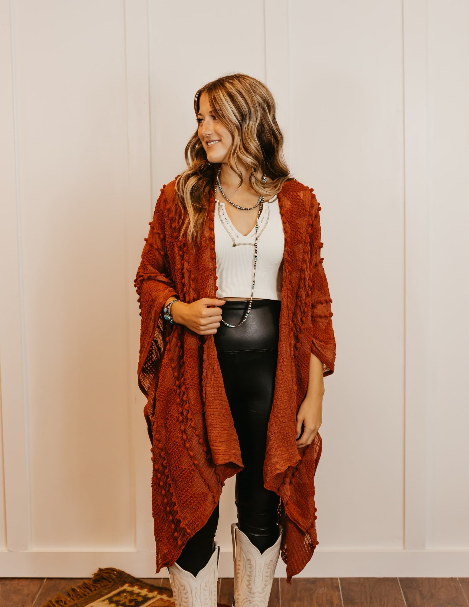 The Jagger Kimono - Rust