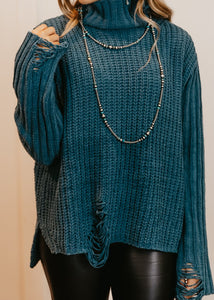 The Tally Distressed Sweater