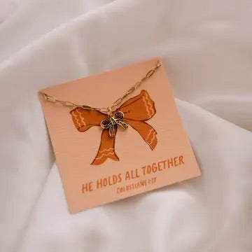 He Holds All Things Together Necklace