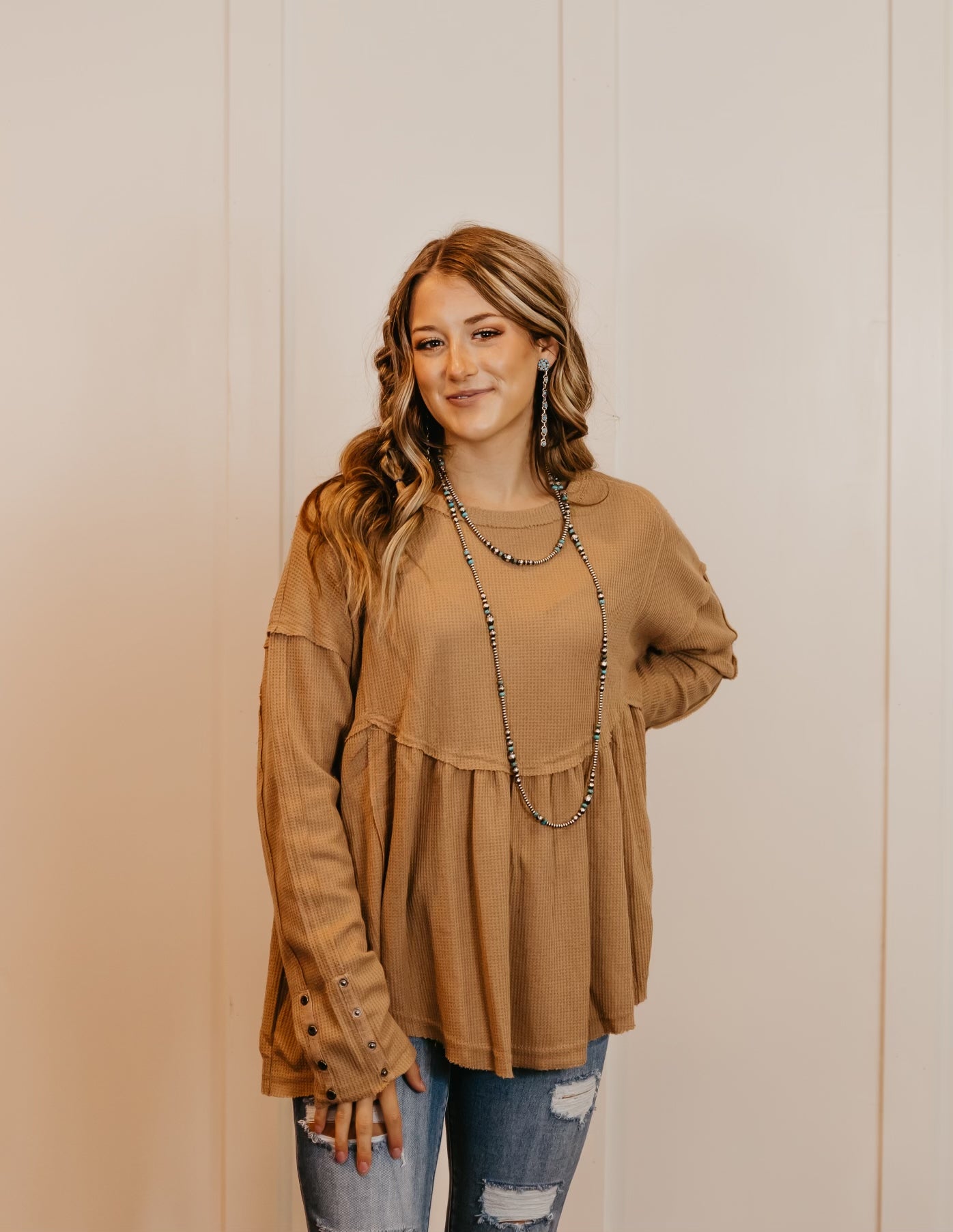 The Brenner Washed Top